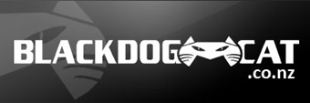 black dog cats logo